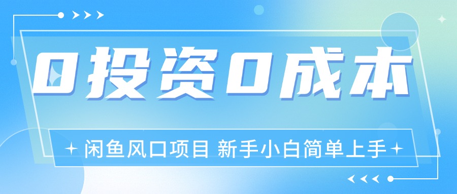 （11614期）最新风口项目闲鱼空调3.0玩法，月入过万，真正的0成本0投资项目-随风网创