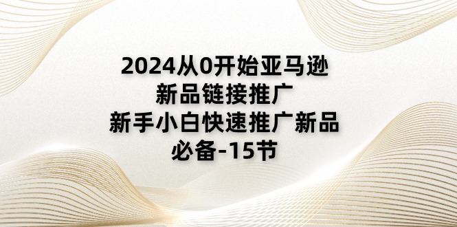 （11224期）2024从0开始亚马逊新品链接推广，新手小白快速推广新品的必备-15节-随风网创