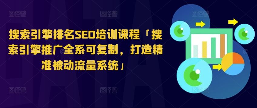 搜索引擎排名SEO培训课程「搜索引擎推广全系可复制，打造精准被动流量系统」-随风网创