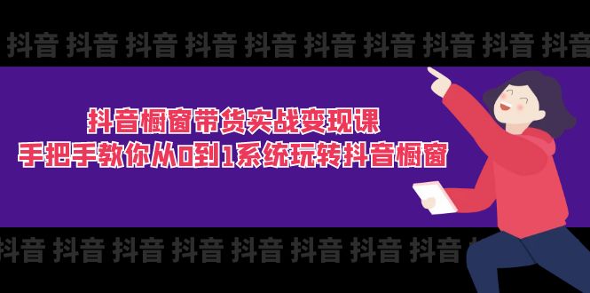 （11462期）抖音橱窗带货实战变现课：手把手教你从0到1系统玩转抖音橱窗-11节-随风网创